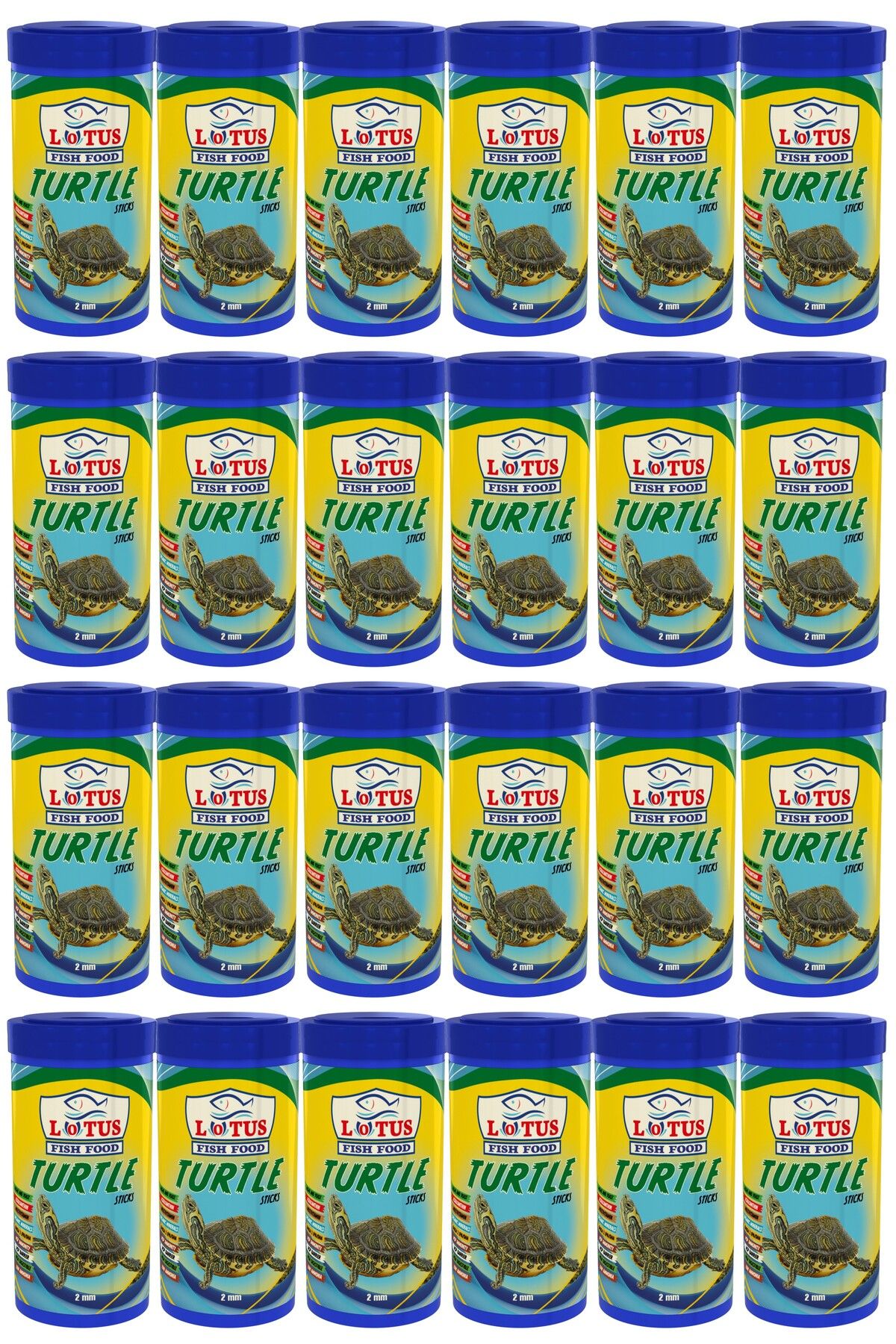 Lotus Turtle Food Sticks 24x100ml Su Kaplumbağası Yüzen Yemi